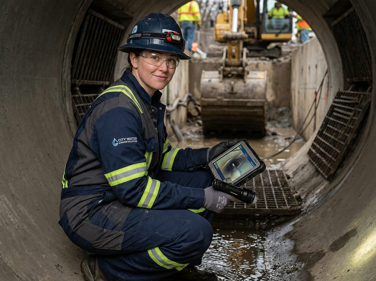 Sewer Line Inspection & Replacement in Warda